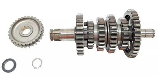 Arbre secondaire Yamaha DT125LC 1987 n°9 Réf : 10V-17421-00-00
