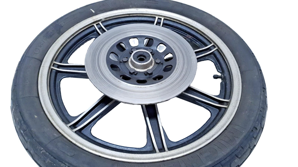 Roue avant Yamaha XS 400 SE 1981 Réf : 2V0-25168-00