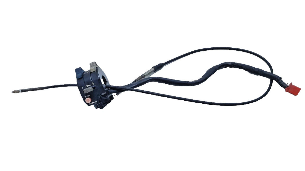 Commodo gauche Kawasaki KMX 125 1988 Réf : 460911395