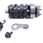 Barillet de sélection Yamaha DT125LC 1987 n°13 Réf : 10V-18540-00-00