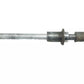 Axe de roue arrière Yamaha DT125LC 1987 n°10 Réf 37F-25381-00-00