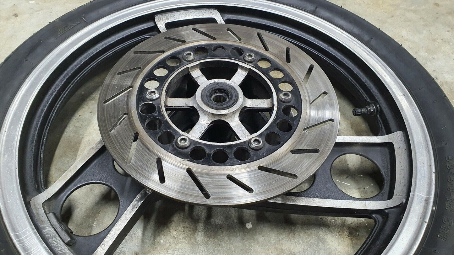 Roue avant Yamaha XJ600 1984-1991 Réf : 31E-25168-20-98 FRONT WHEEL