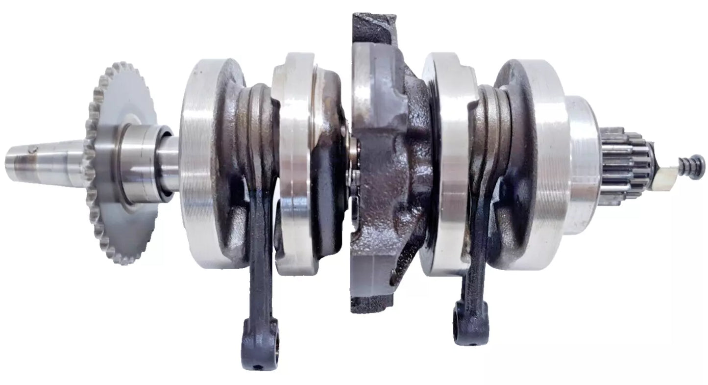 Vilebrequin complet Honda CM 125 T 1978 n°4 Réf : 13000-402-000