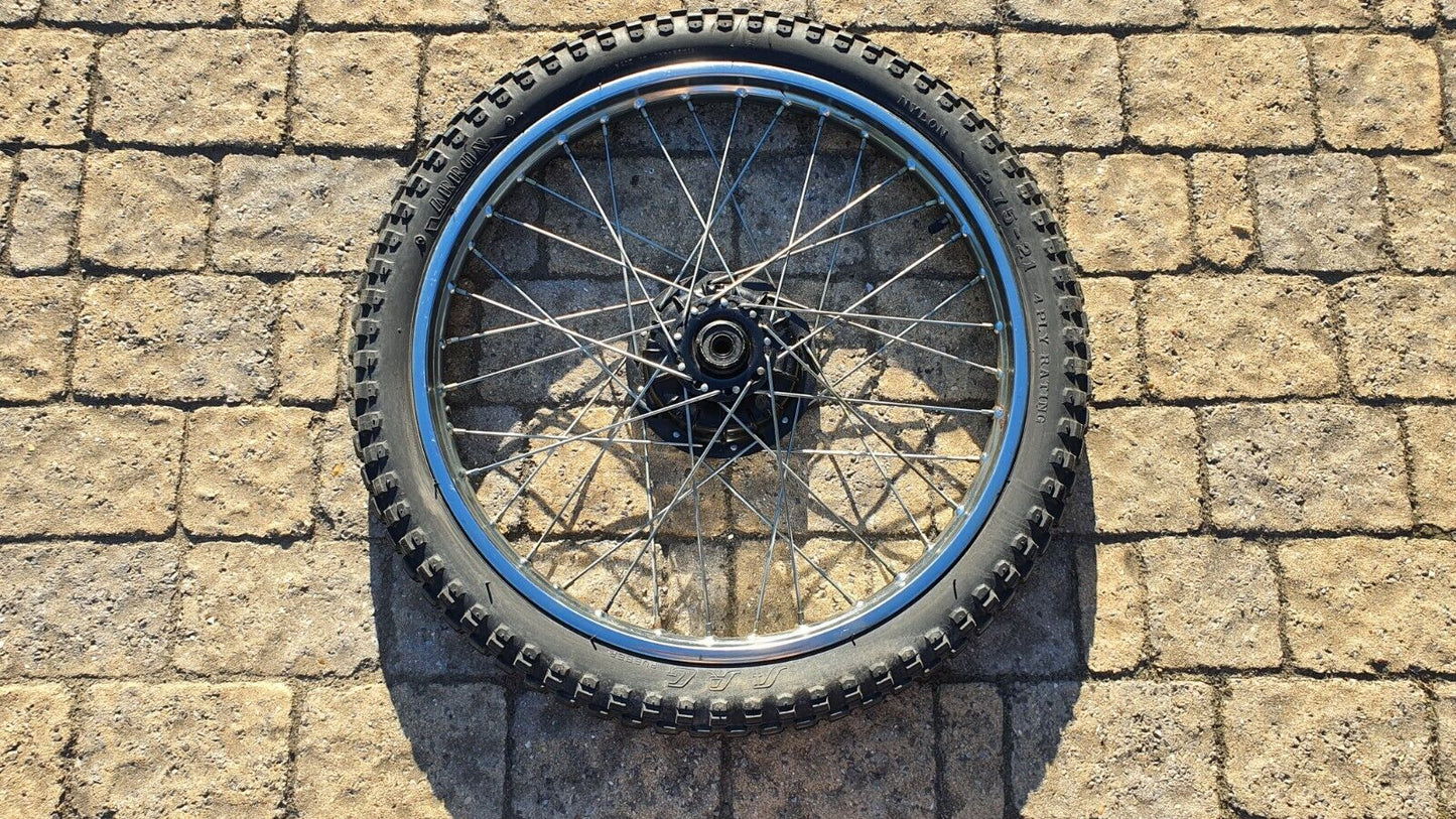 Roue avant Suzuki TSX 125 1984 Réf : 55311-01A10-000 Front wheel