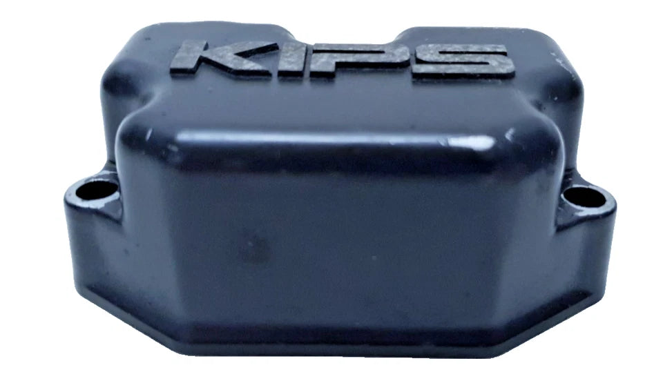 Cache valve gauche Kawasaki KMX 125 1988 Réf : 140901506
