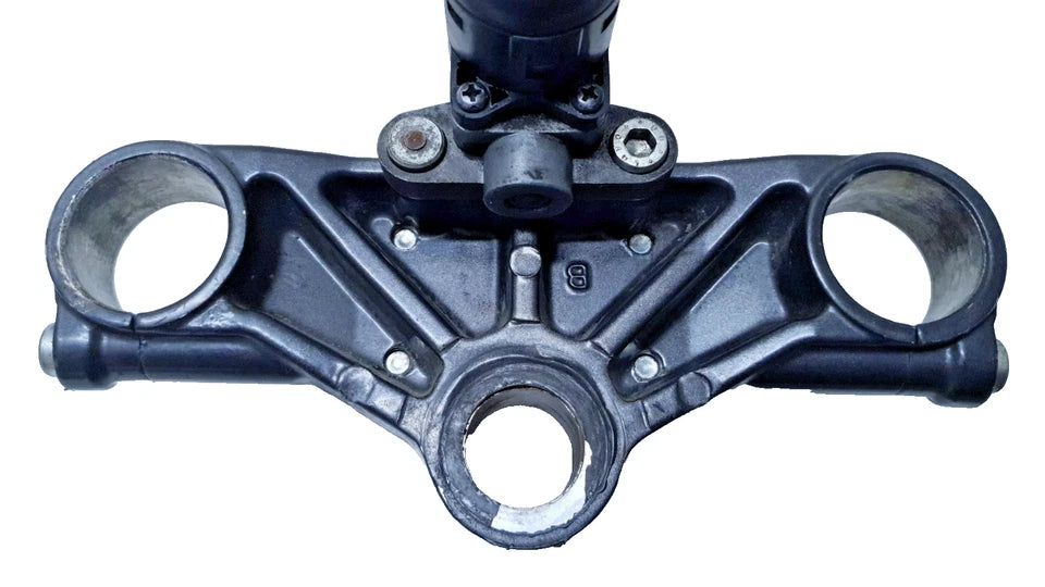 Té de fourche supérieur & contacteur Derbi Senda DRD X-Treme 50 2006 Réf 863150