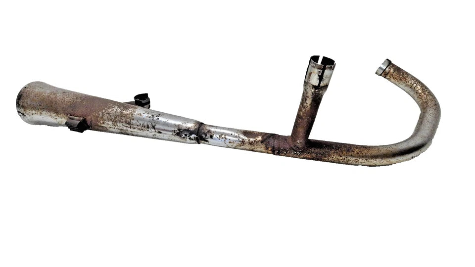 Ligne d'échappement gauche Honda CM 125 Custom 1995 Réf : 18400-KC2-770