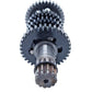 Arbre secondaire de boite de vitesse Yamaha TZR 50 2004 Réf : 4YVE74210000