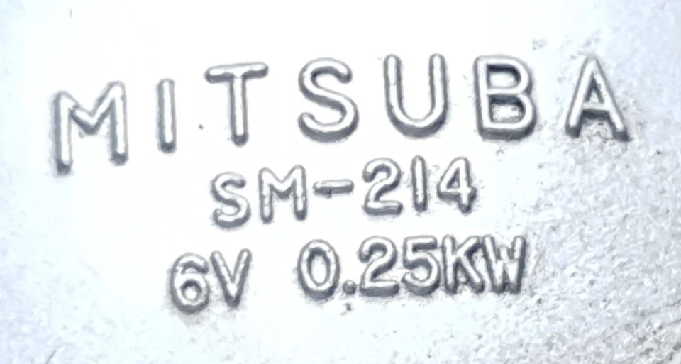Démarreur Mitsuba 6V Honda CM 125 T 1980 Réf : 31200-402-008