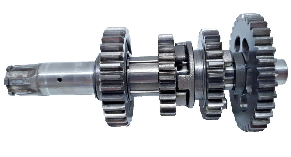 Arbre secondaire de boite de vitesse Honda CM 125 T 1980 Réf : 23221-402-010