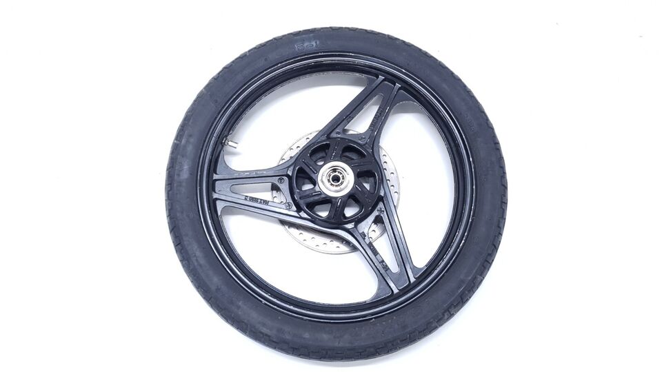 Roue avant Yamaha YBR 125 2005 n°2 Réf : 4GU-F5168-10-33 Front wheel