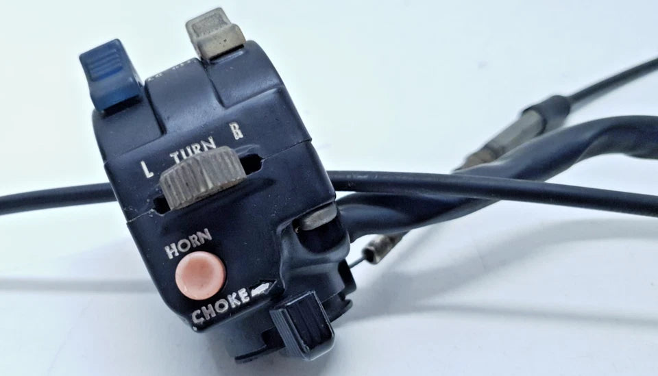 Commodo gauche Kawasaki KMX 125 1988 Réf : 460911395