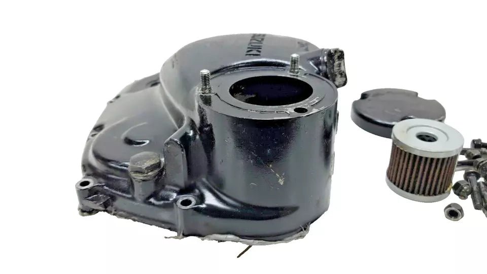 Carter droit d'embrayage Suzuki 125 DR 1985 n°2 Réf: 11340-42A00-000