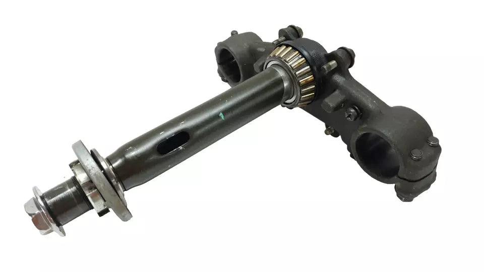 Té de fourche inférieur Yamaha DT125LC 1987 n°9 Réf : 53V-23340-00-90