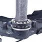 Té de fourche inférieur Yamaha YBR 125 2010 n°2 Réf : 5VLF331X0100