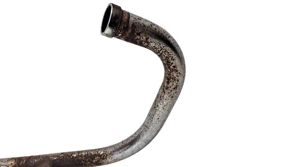 Ligne d'échappement gauche Honda CM 125 Custom 1995 Réf : 18400-KC2-770