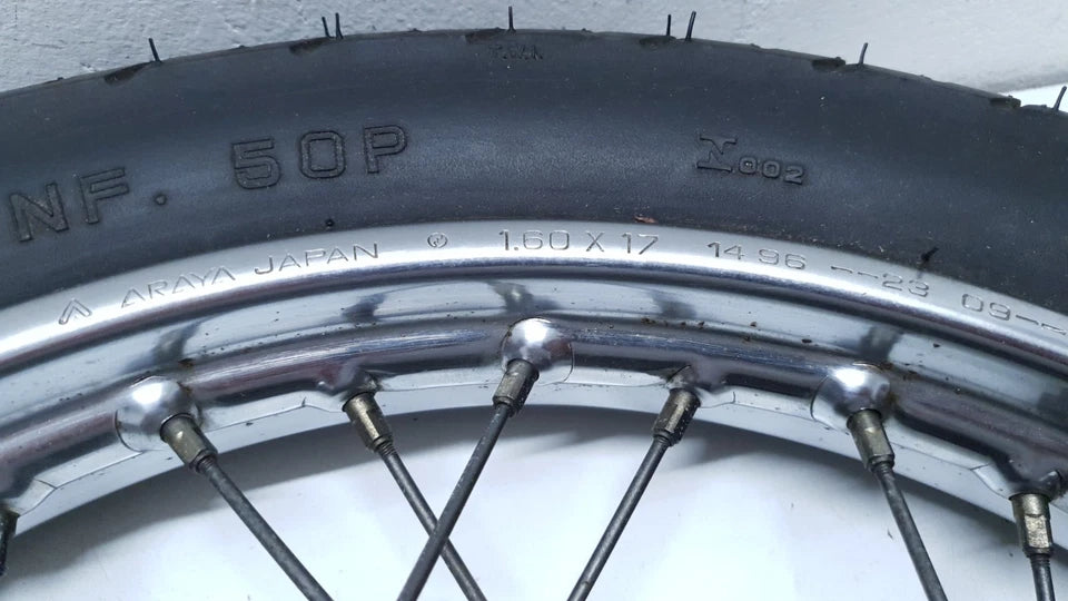 Roue avant Honda CM 125 T 1980 Réf : 44701-419-671
