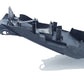 Garde boue arrière Yamaha TZR 50 2008 n°4 Réf : 5WXF16290000