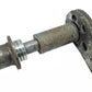 Axe de roue arrière Yamaha DT125LC 1987 n°10 Réf 37F-25381-00-00