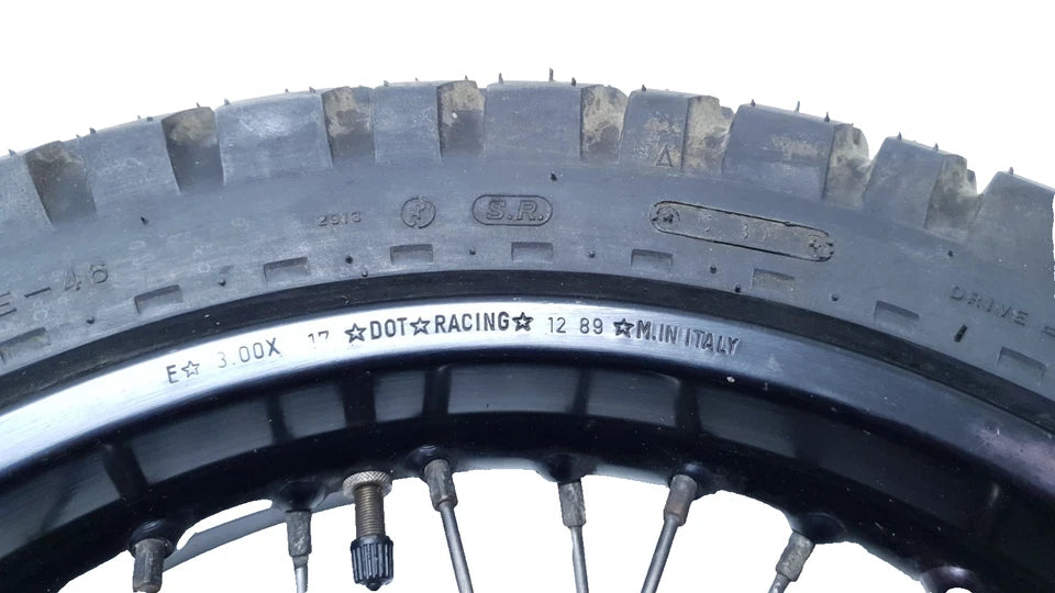 Roue arrière Yamaha TDR 125 1990 Réf : 944181710900