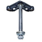 Té de fourche inférieur Honda CM 125 T 1980 Réf : 53200-402-000ZA