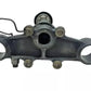 Té de fourche inférieur Yamaha DT125LC 1987 n°10 Réf : 53V-23340-00-90