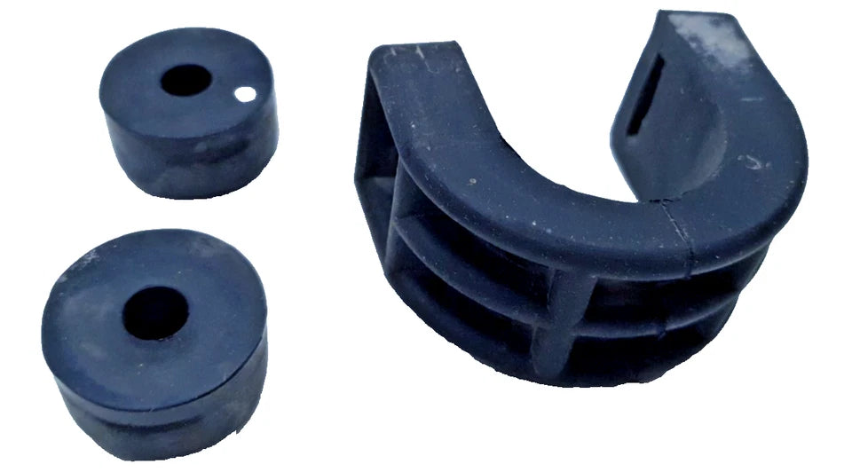 Supports de réservoir d'essence Kawasaki KMX 125 1988 Réf : 920751151