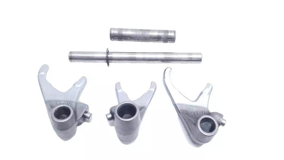 Fourchettes & axes de boite de vitesse Yamaha DT125LC 1982 n°2