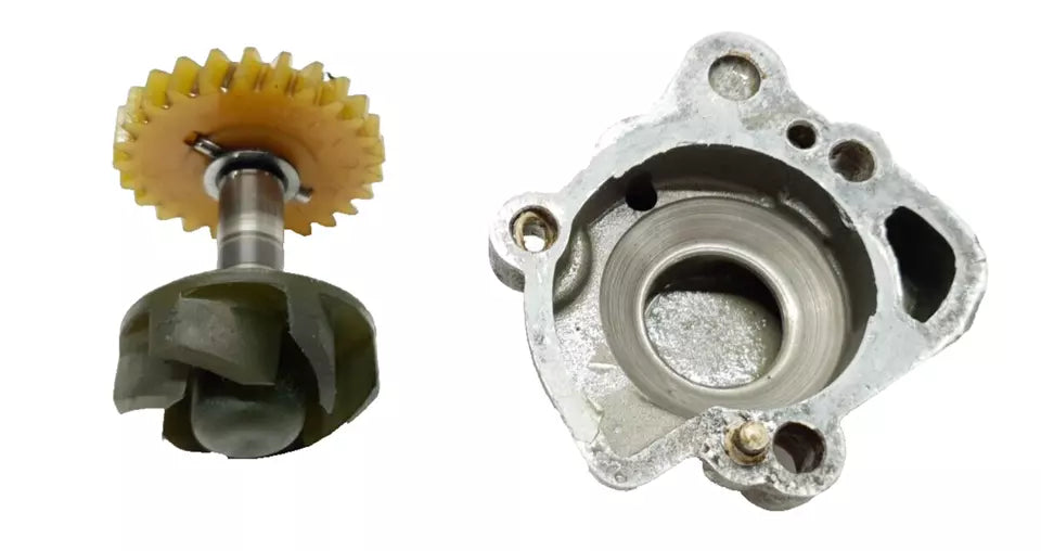 Pompe à eau Yamaha DT125LC 1987 n°12 Réf : 10V-12450-00-00