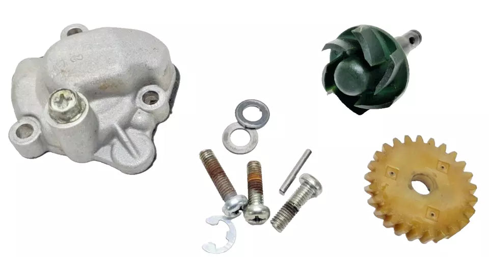 Pompe à eau complète Yamaha DT125LC 1987 n°5 Réf : 10V-12450-00-00