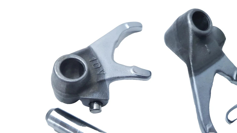 Fourchettes de boite de vitesse Yamaha DT125LC 1987 n°21 Réf : 10V-18511-00-00
