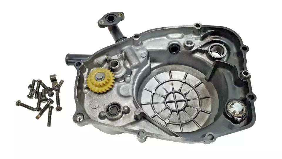Carter d'embrayage Yamaha DT125LC 1987 n°6 Réf : 34X-15421-00-00