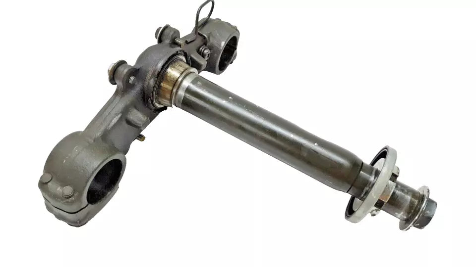 Té de fourche inférieur Yamaha DT125LC 1987 n°7 Réf : 53V-23340-00-90