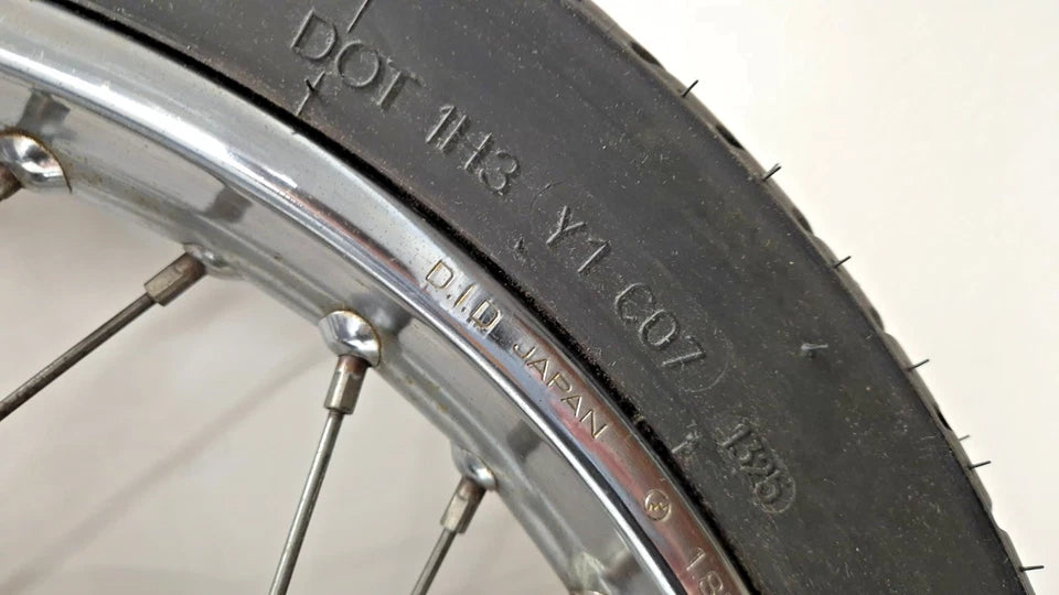 Roue avant Honda CM 125 Custom 1995 Réf : 44650-KC2-305