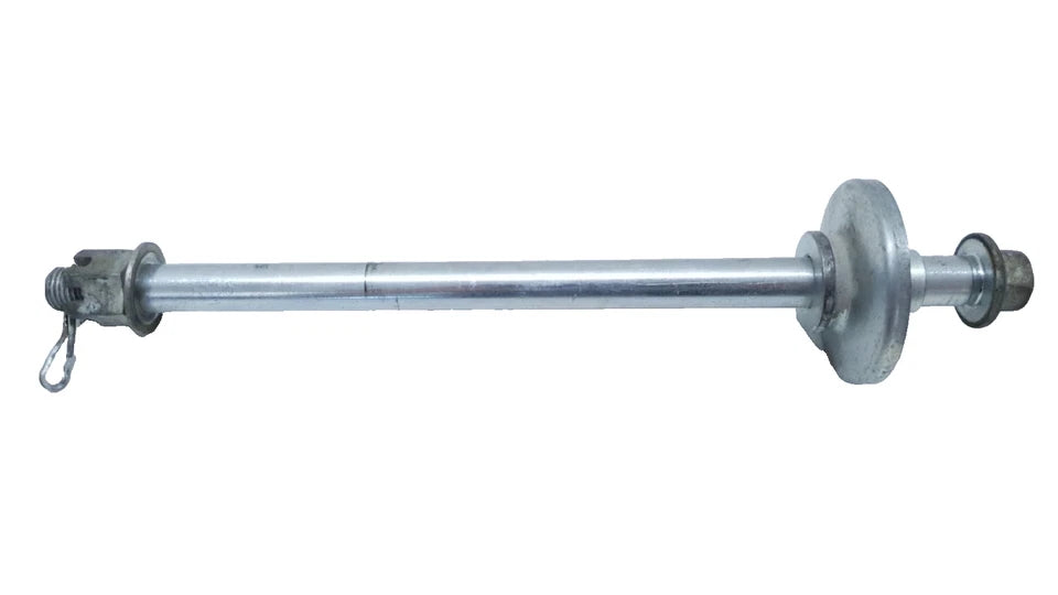 Axe de roue avant Kawasaki KMX 125 1988 Réf : 410681227
