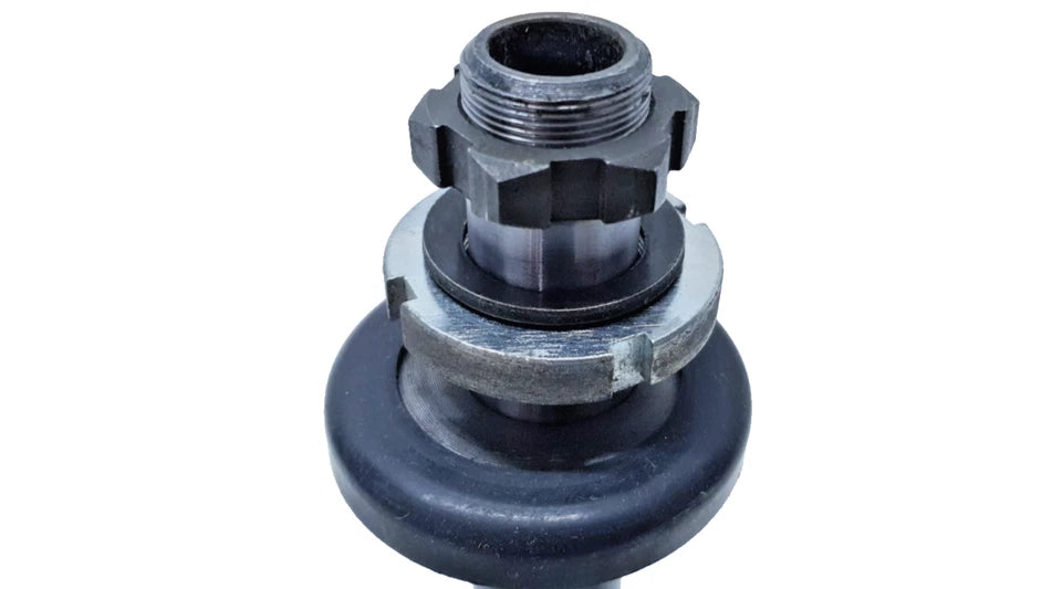 Té de fourche inférieur Kawasaki KMX 125 1988 Réf : 440371202