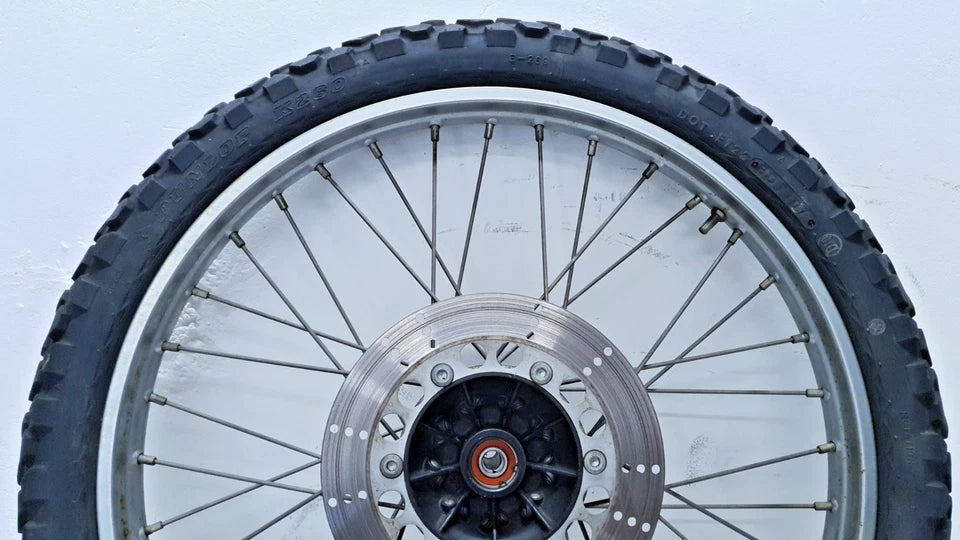 Roue avant Kawasaki KMX 125 1988 Réf : 410251204