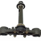 Té de fourche inférieur Yamaha DT125LC 1987 n°9 Réf : 53V-23340-00-90