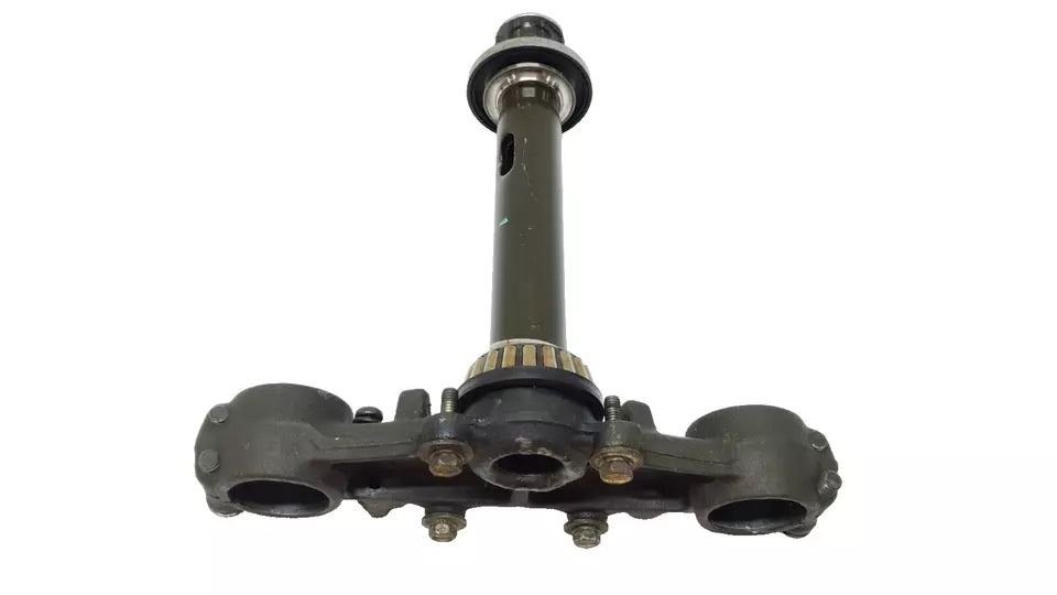 Té de fourche inférieur Yamaha DT125LC 1987 n°9 Réf : 53V-23340-00-90