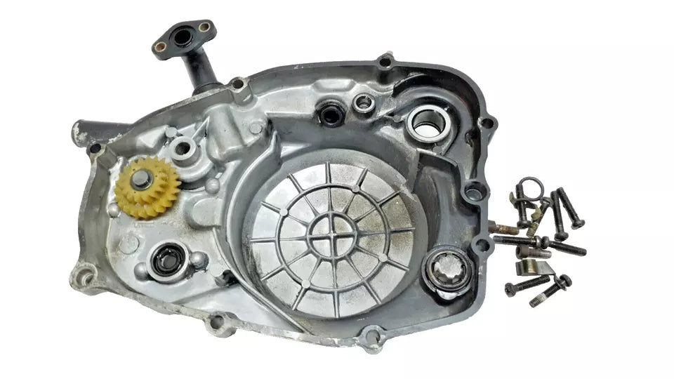 Carter d'embrayage Yamaha DT125LC 1987 n°8 Réf : 34X-15421-00-00