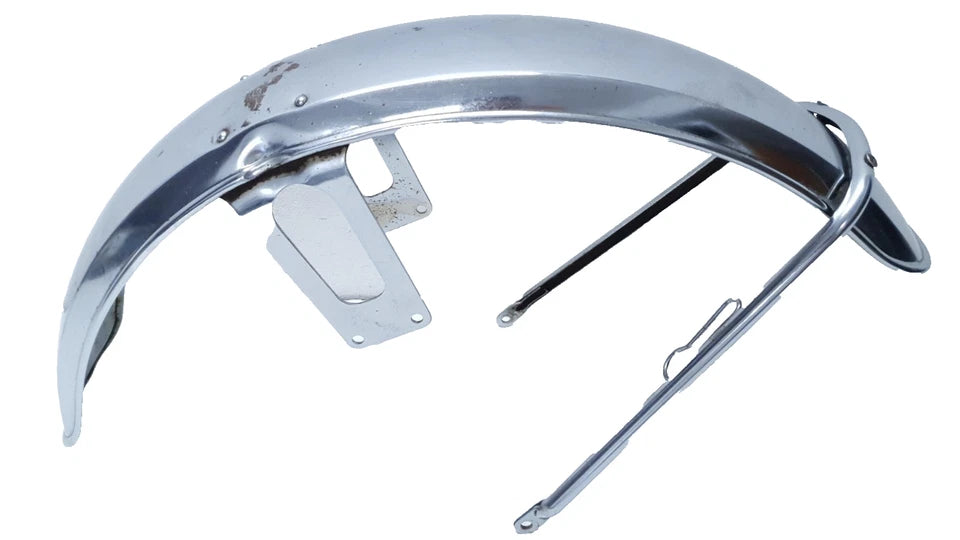 Garde boue avant Honda CM 125 T 1980 Réf : 61100-419-000