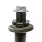 Té de fourche inférieur Yamaha DT125LC 1987 n°5 Réf : 53V-23340-00-90