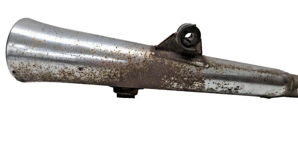 Ligne d'échappement gauche Honda CM 125 Custom 1995 Réf : 18400-KC2-770