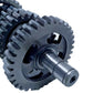 Yamaha TDR 125 1996 gearbox secondary shaft n°2 Ref: 3BN174210000