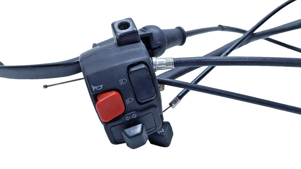 Commodo gauche Derbi Senda DRD X-Treme 50 2006 Réf : 00H02105611