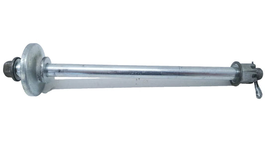 Axe de roue avant Kawasaki KMX 125 1988 Réf : 410681227