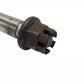 Axe de roue arrière Honda CB125T 1978 n°2 Réf : 42301-304-972