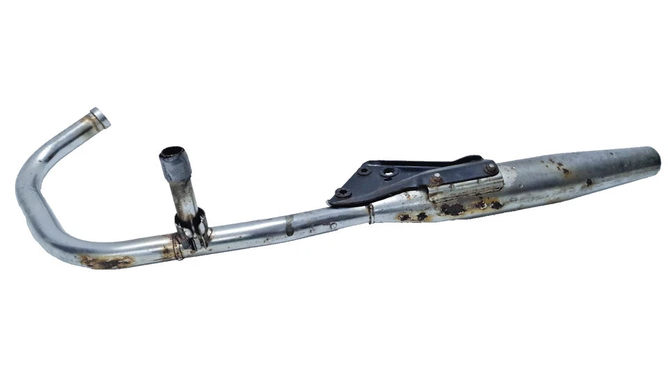 Ligne d'échappement droite Honda CA 125 Rebel 1997 Réf : 18300-KEB-900