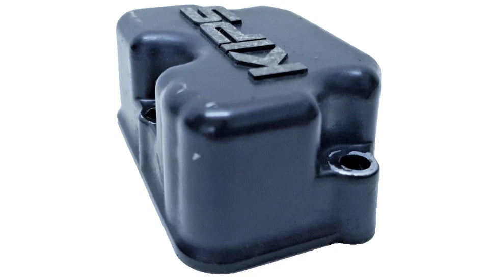 Cache valve gauche Kawasaki KMX 125 1988 Réf : 140901506