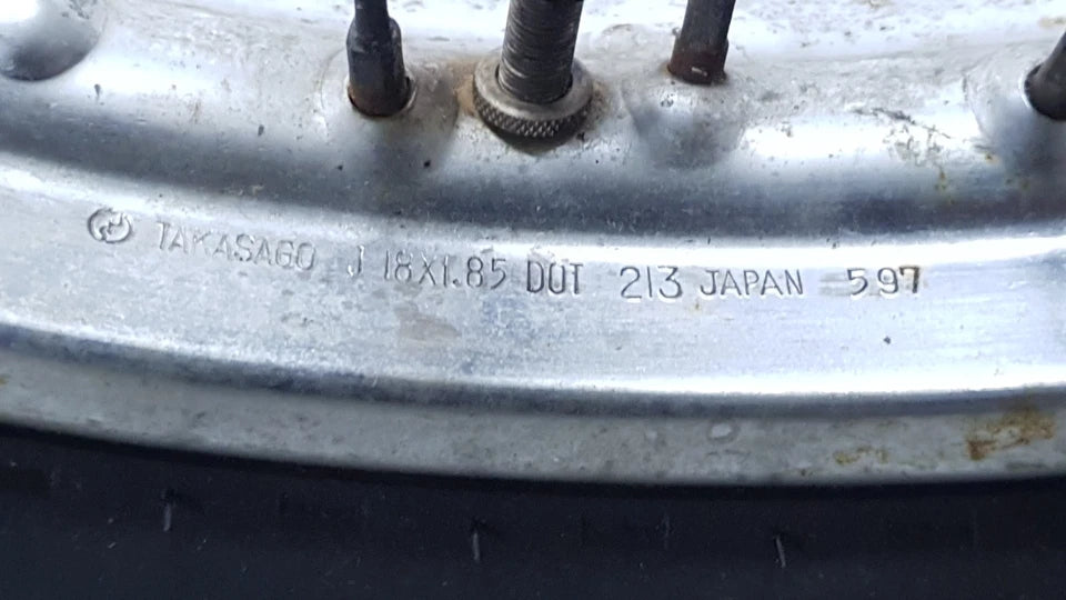 Roue arrière Yamaha DT125R 1997 n°2 Réf : 944181846600